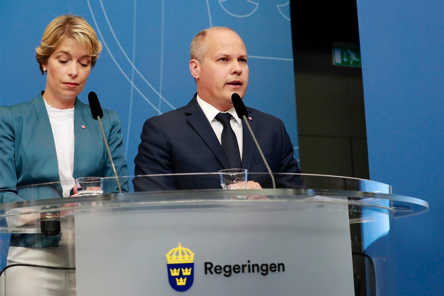 Justitieminister Morgan Johansson övertar Anders Ygemans arbetsuppgifter.