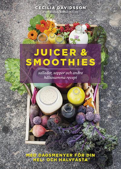 Recept från Juicer & Smoothies – sallader, soppor och andra hälsosamma recept av Cecilia Davidsson, Semic förlag. Fotograf: Bianca Brandon-Cox. 