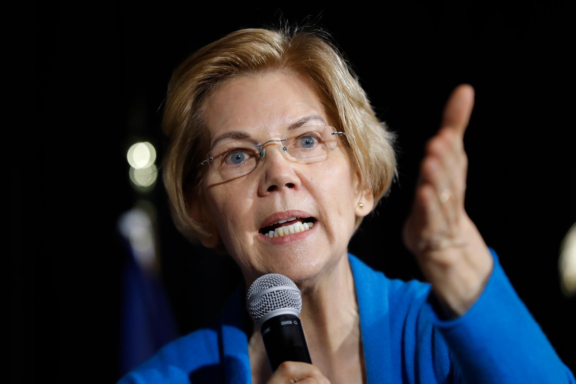 Den demokratiska senatorn Elizabeth Warren inledde i helgen sin presidentvalskampanj inför nästa års amerikanska val.