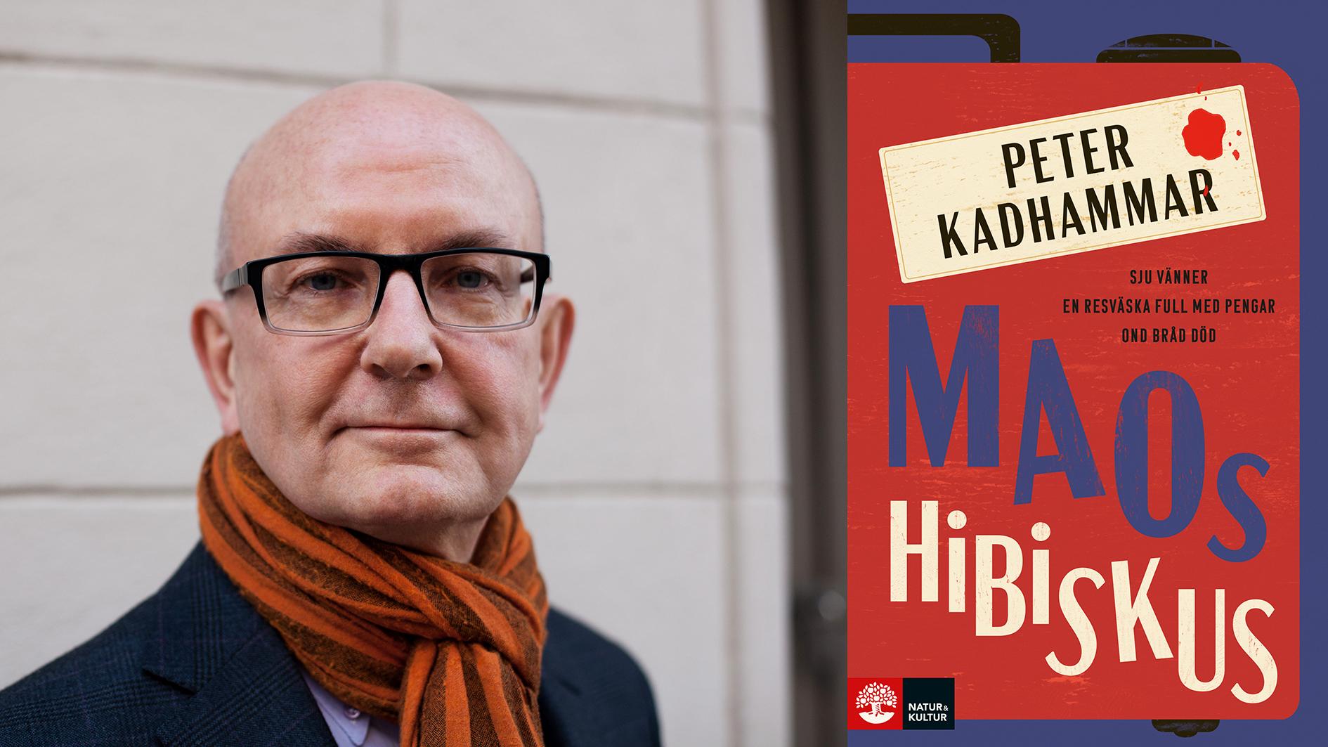 Peter Kadhammar (född 1956) är journalist på Aftonbladet, med flera reportageböcker bakom sig. Nu debuterar han som romanförfattare med ”Maos hibiskus”.