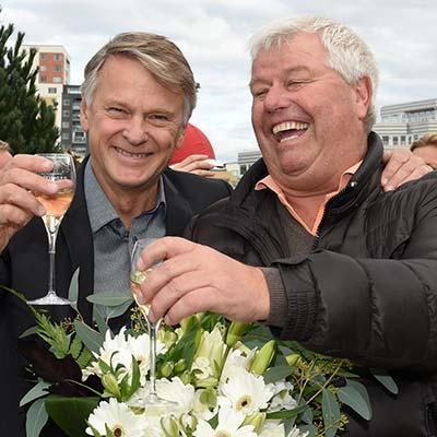 Lennart Ågren och Roger Walmann.