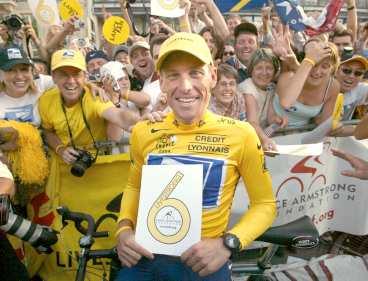 i fokus Lance Armstrong blev historisk efter sin sjätte Tour de France-seger. Men nu ligger fokus på hans dopningsprov från 1999.