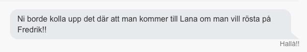 En av många läsarkommentarer i Aftonbladets ”Idol”-chatt.