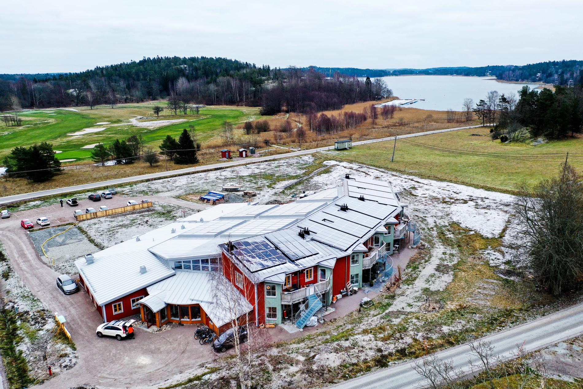 Lagnö bo, ett hus med 19 kooperativa hyresrätter strax utanför Trosa i Sörmland.