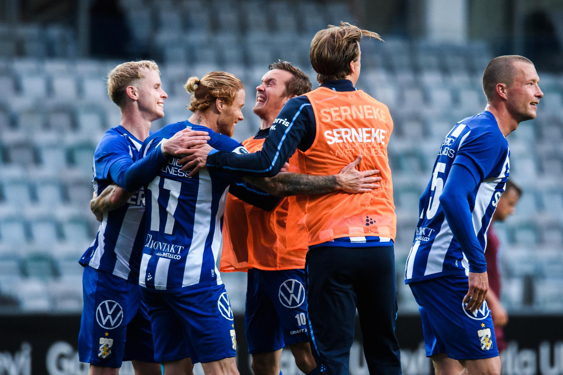 IFK Götborg vinner svenska cupen. 