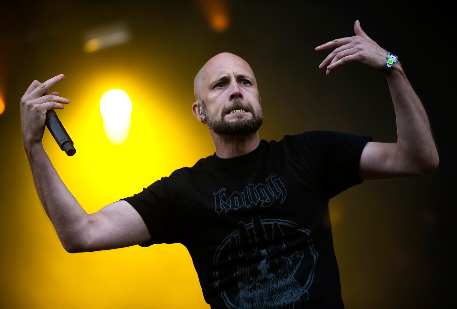 Meshuggah på Metal town i Göteborg 2013.