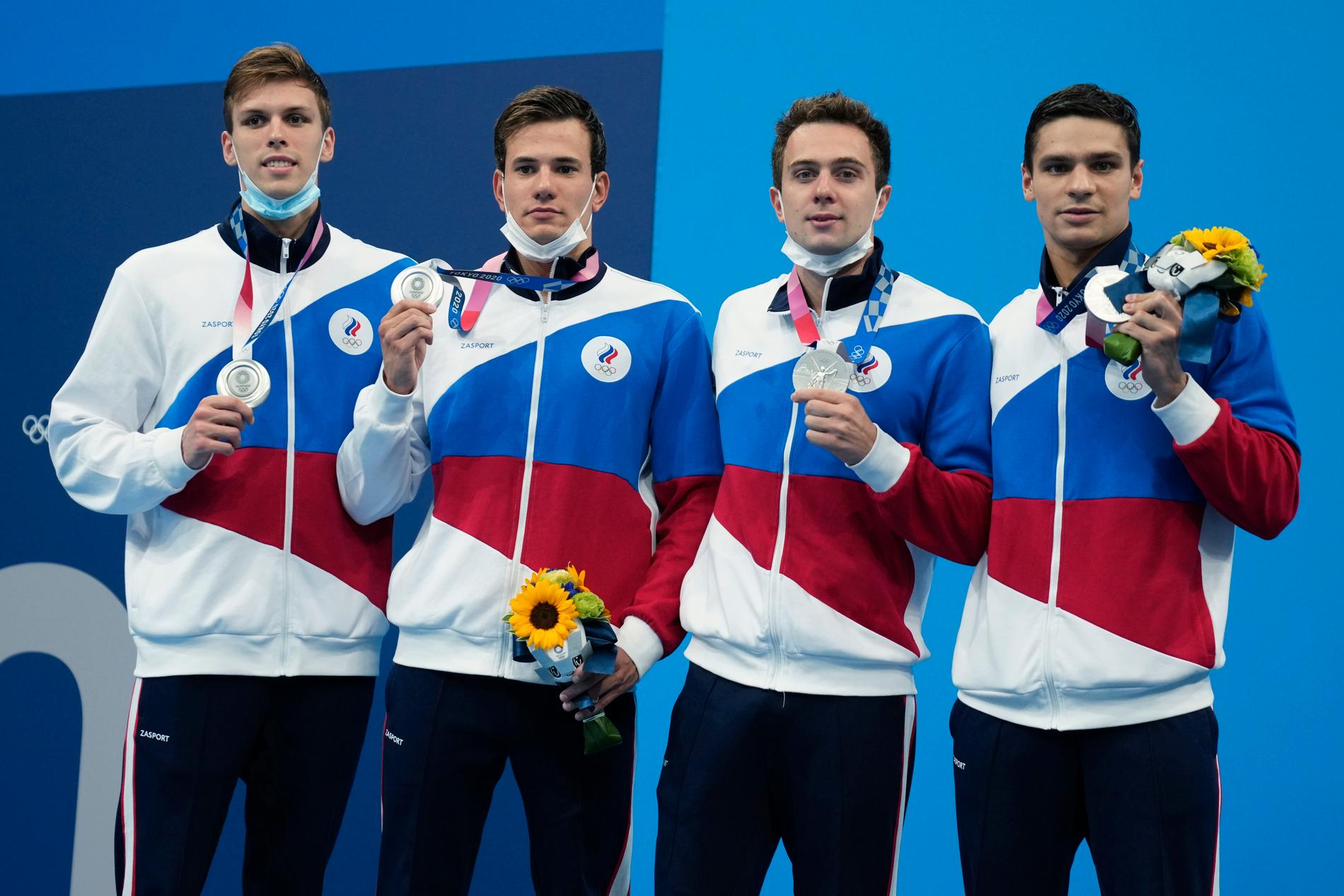 Under OS i Tokyo fick ryska simmare tävla som neutrala. Men på VM i sommar stängs ryssarna ute helt och hållet. Arkivbild.