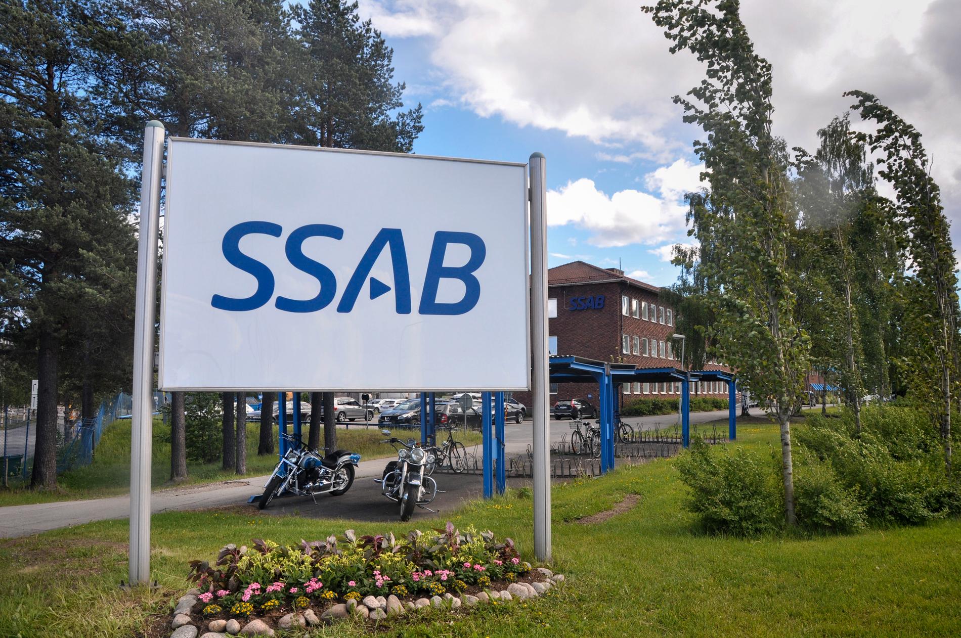 Ståljätten SSAB:s anläggning i Luleå. Arkivbild.