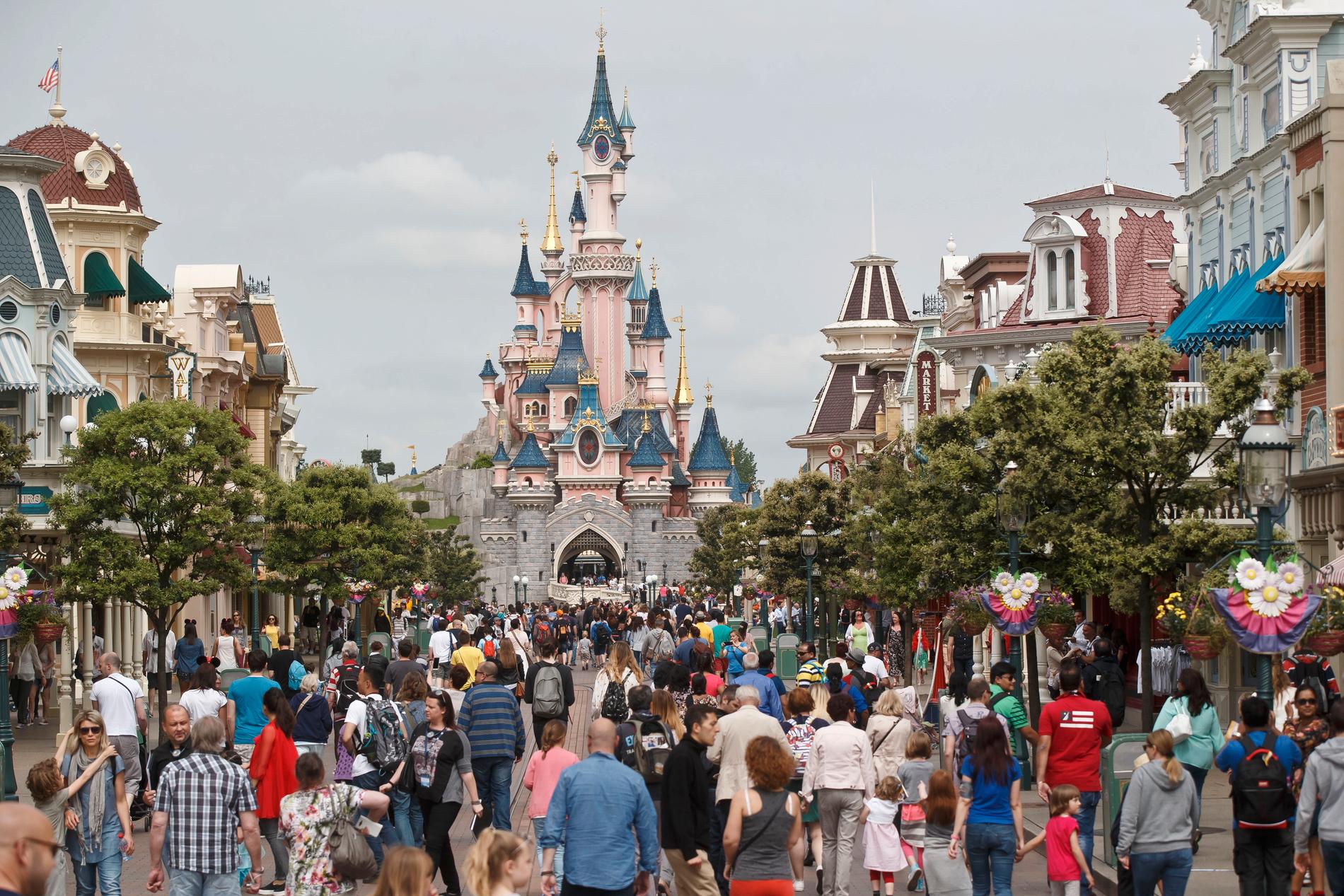 Disneyland för besökarna in i sagornas värld. 