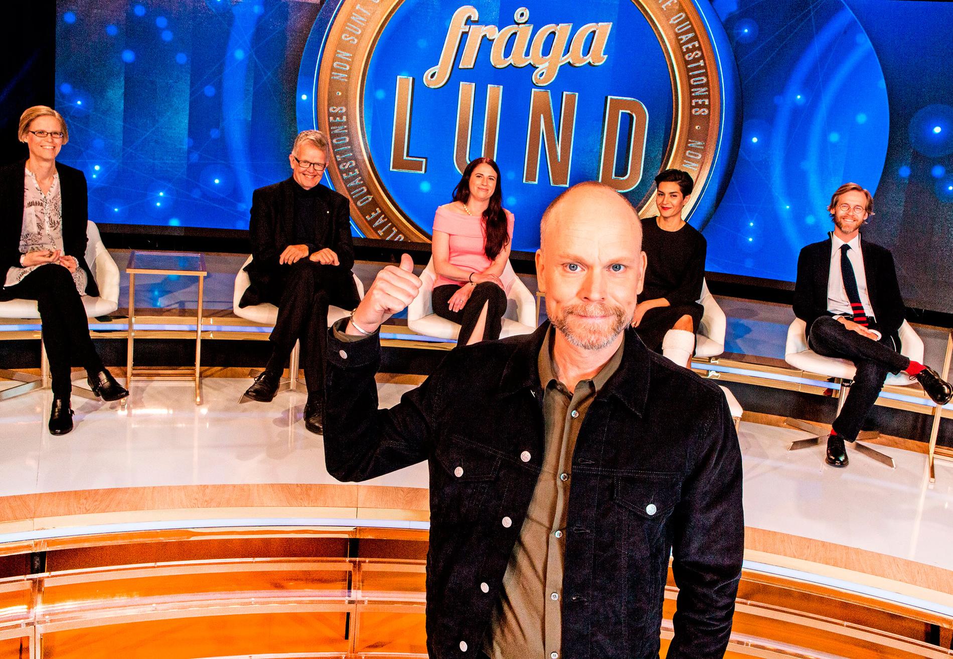 Kristian Luuk leder ”Fråga Lund” i SVT.