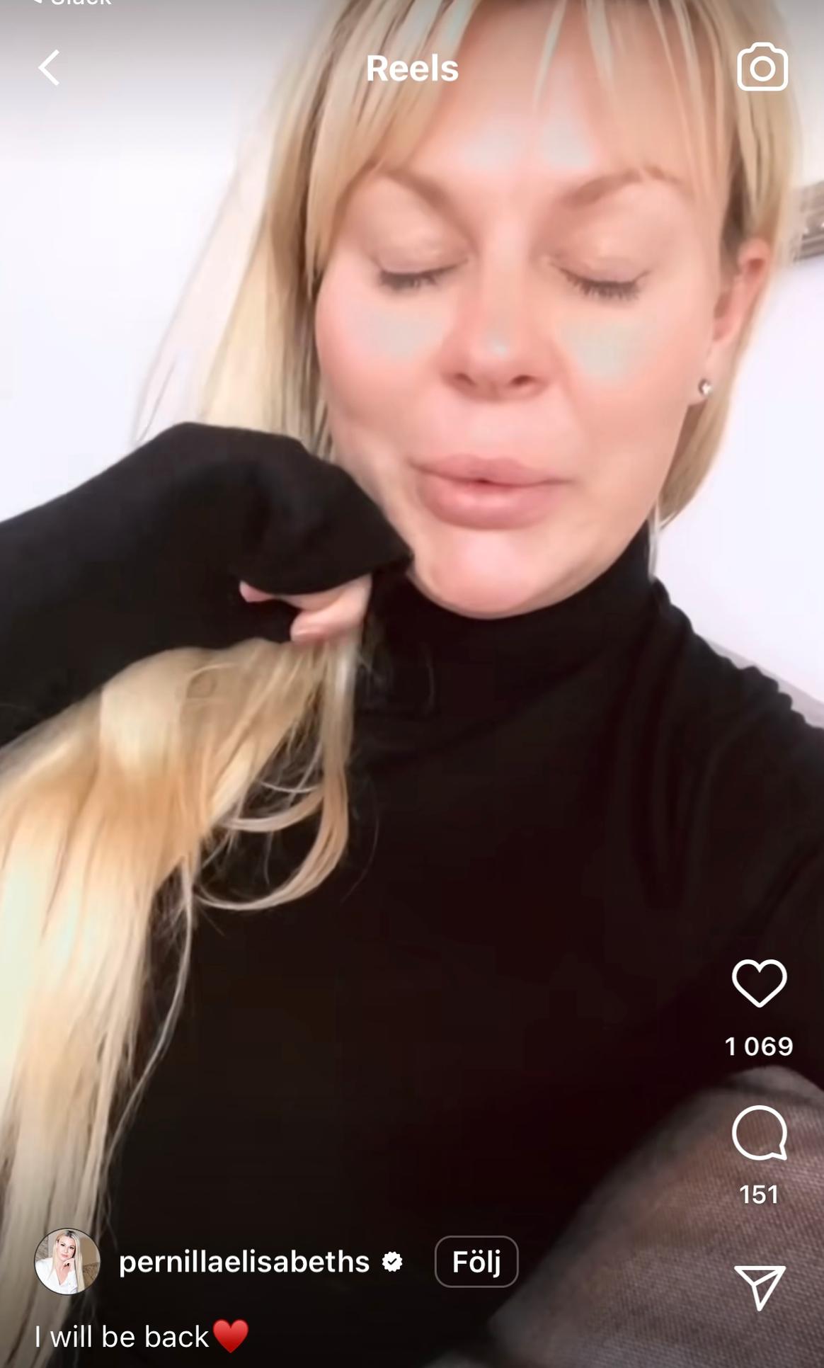 Pernilla Sjöholm från ”Tindersvindlaren” öppnade upp om attacken på Instagram. 