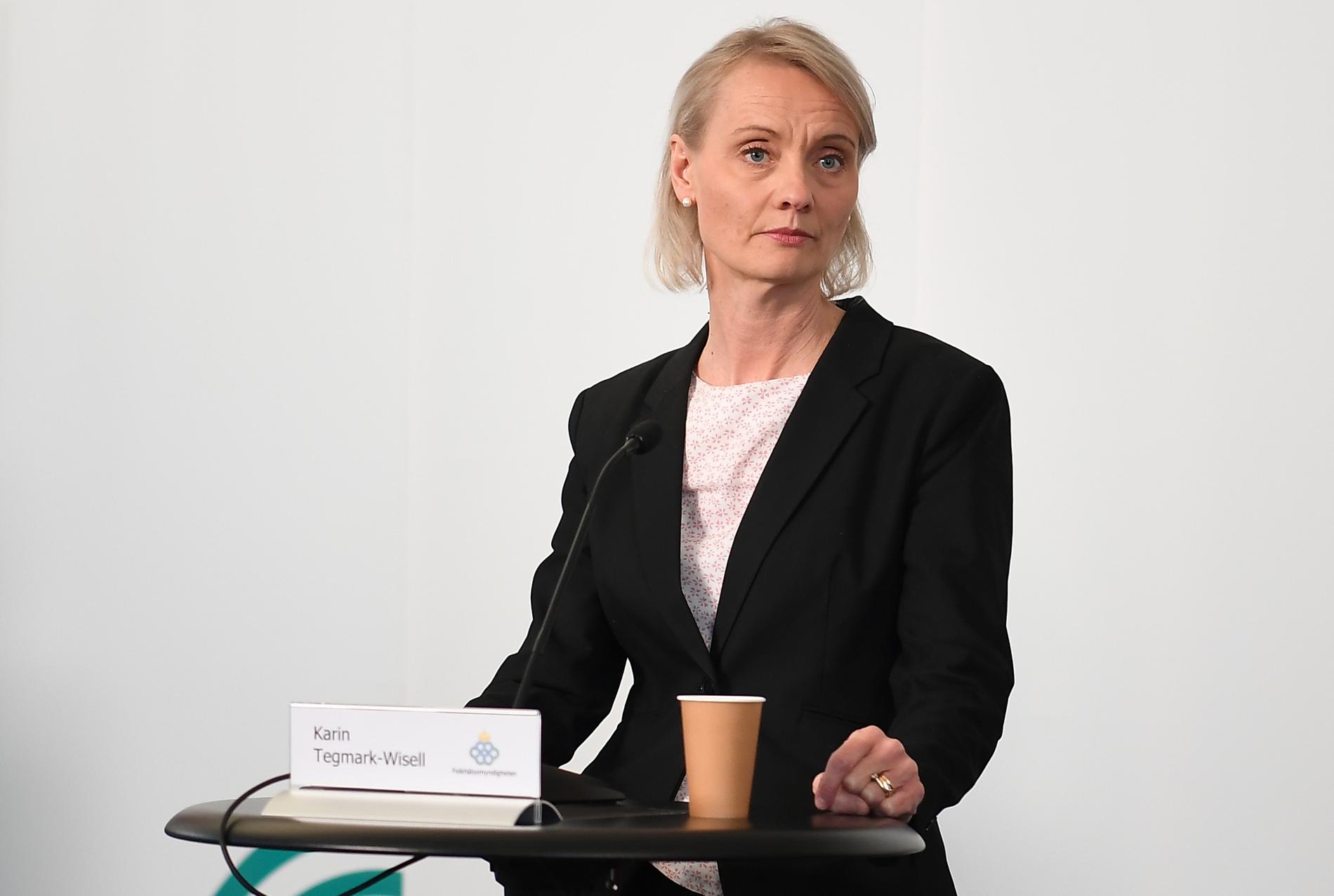 Karin Tegmark Wisell, avdelningschef på Folkhälsomyndigheten