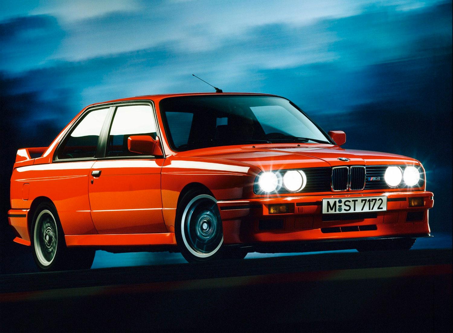 BMW E30 M3 den första i tillverkarens prestandaserie.