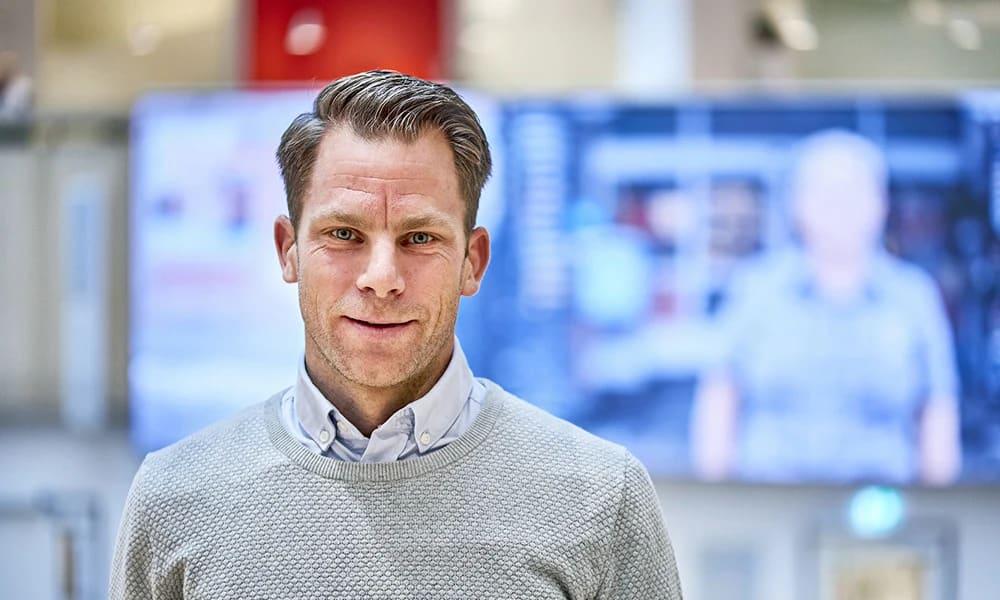 Magnus Hjelmér, sparekonom på Icabanken.