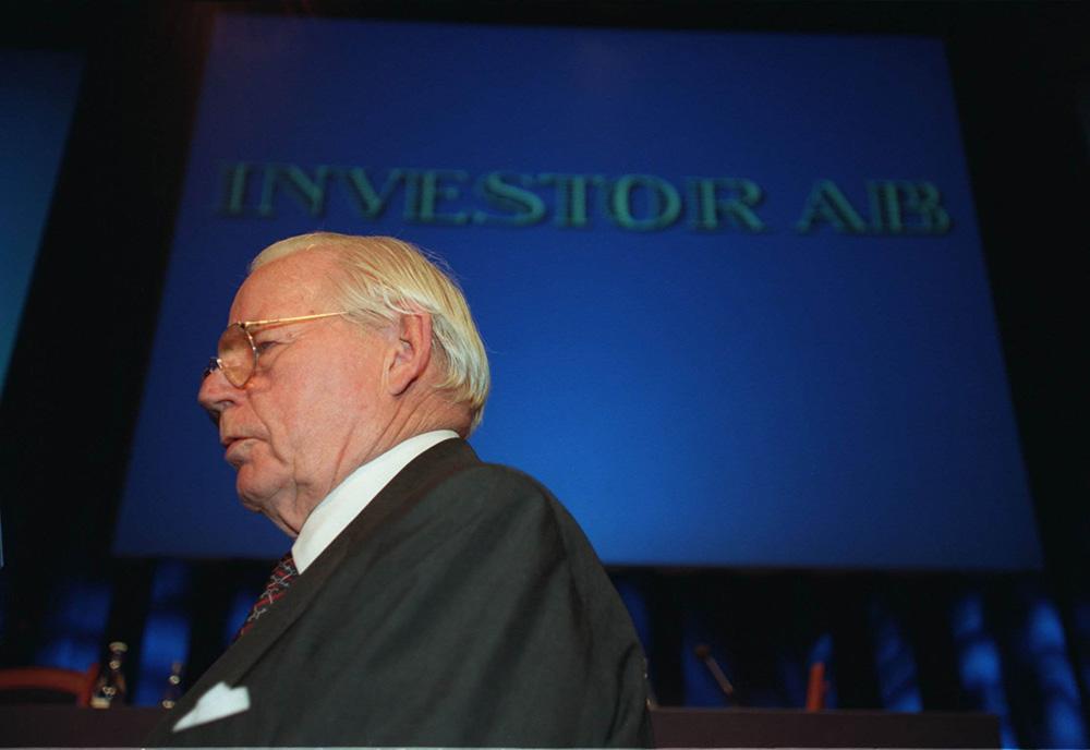 Han var under många år ordförande i familjen Wallenbergs maktbolag Investor.