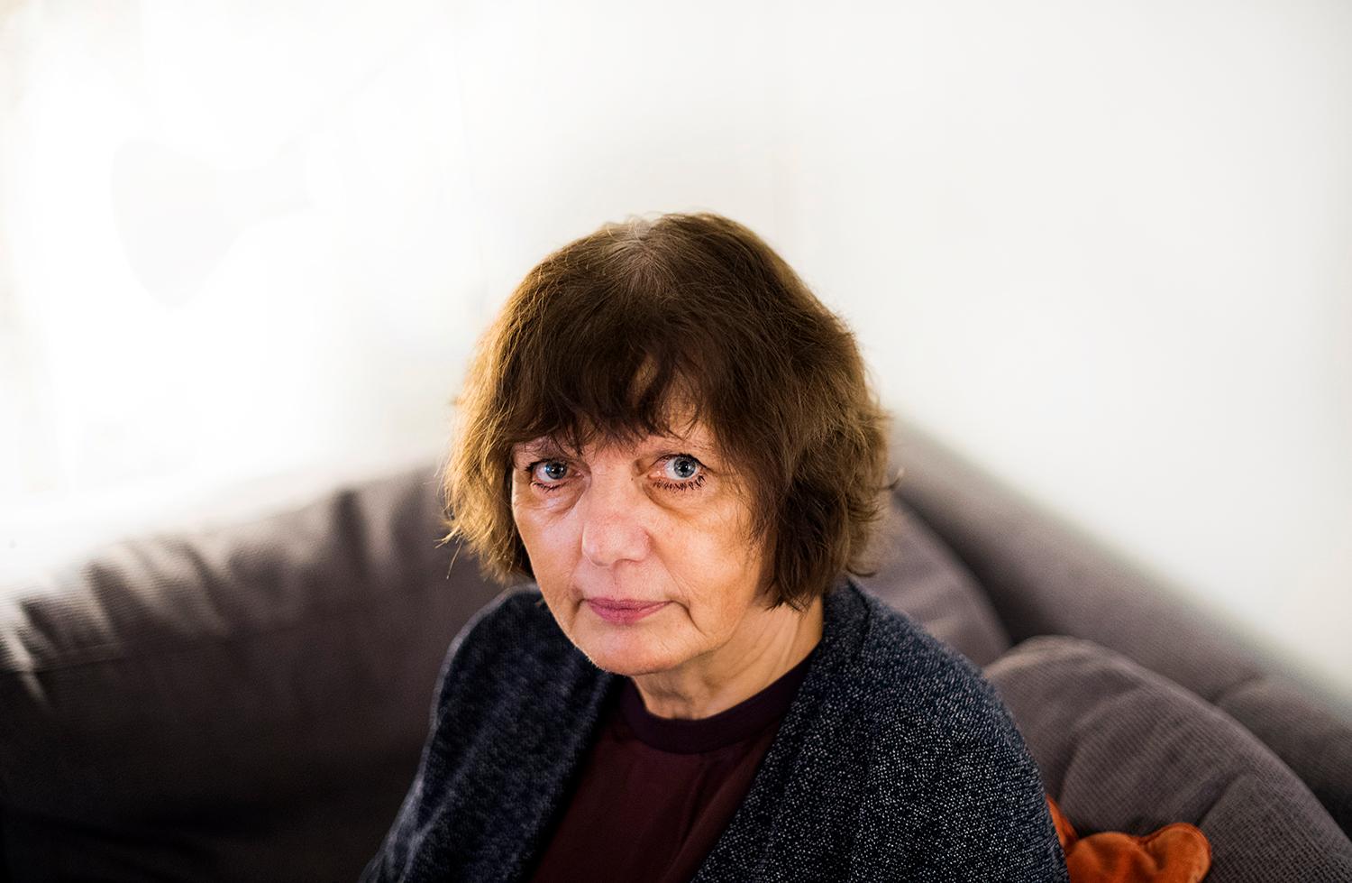 Kristina Kjell, 64, fick sin diagnos på 80-talet.