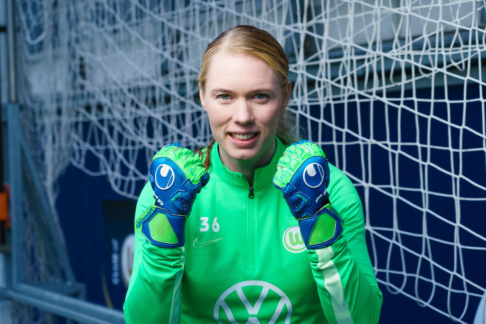 Hedvig Lindahl trivs bra i Wolfsburg – men nu får hon lämna.