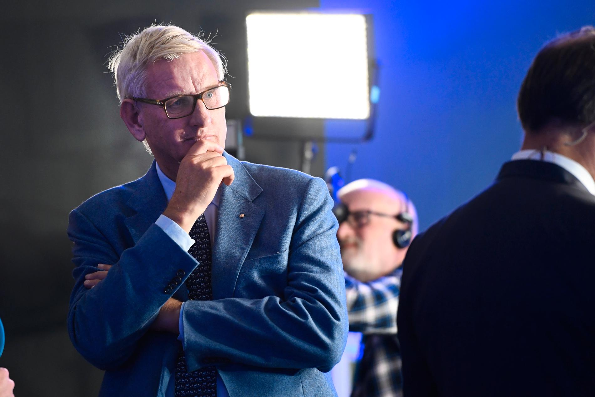 Carl Bildt, tidigare statsminister, utrikesminister och partiledare (M). Arkivbild.