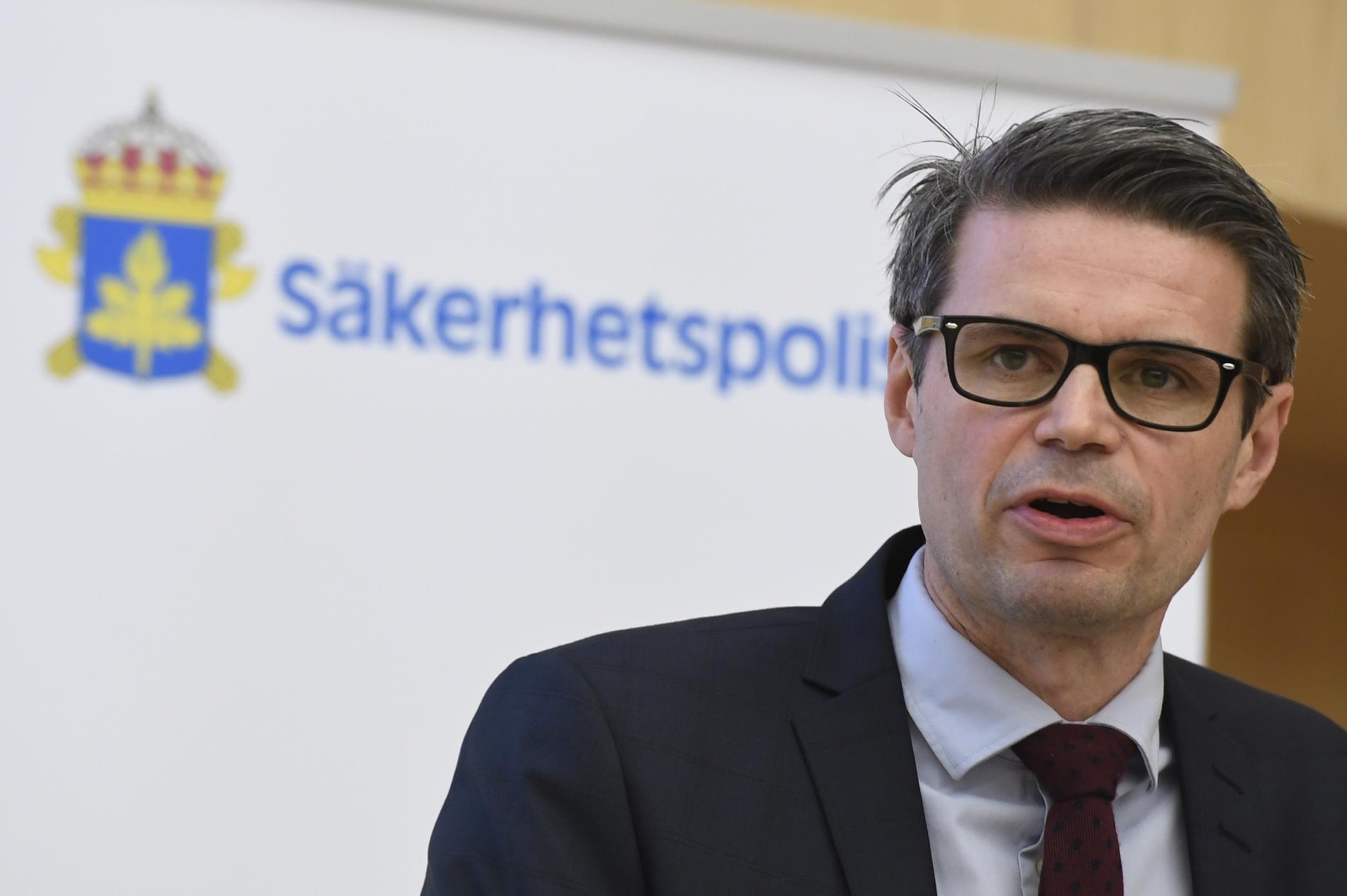 Säpo oroas av tillväxten inom den radikala islamistmiljön, säger biträdande enhetschefen Fredrik Hallström. Arkivbild.
