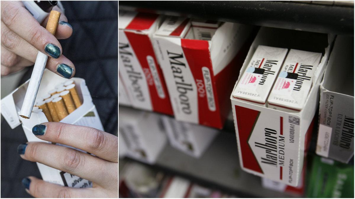 Cigaretterna göms från 2019