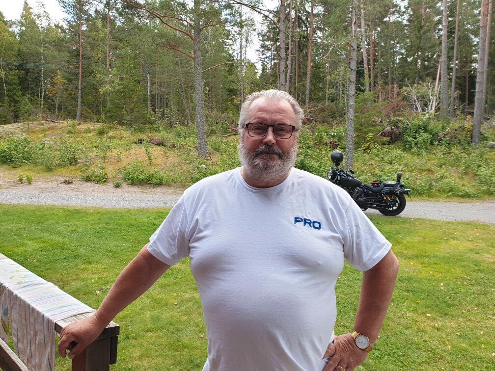 Lars Sundberg, ordförande för PRO Norrtälje. 