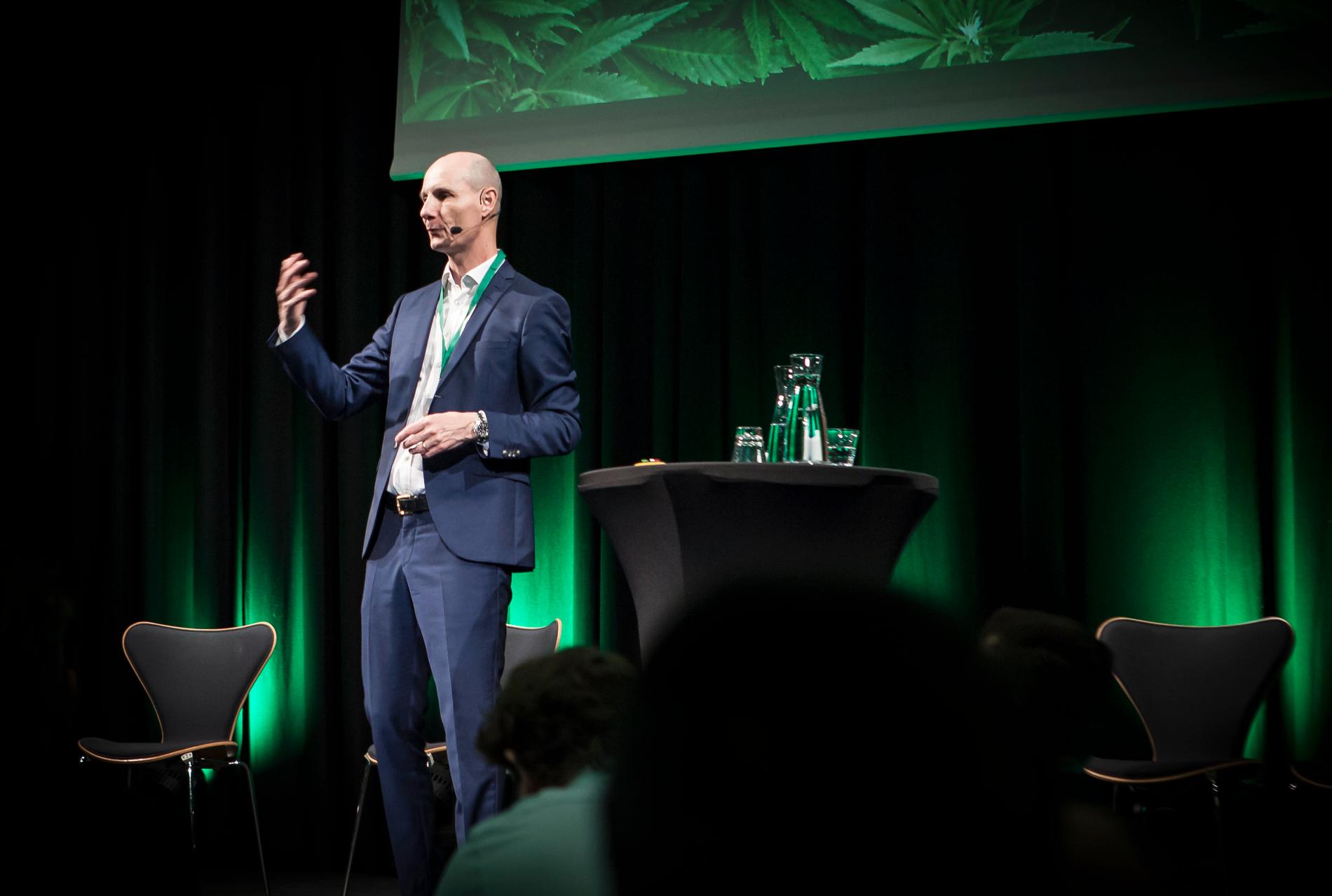 Thomas Skovlund Schnegelsberg, vd för cannabisproducentföretaget Stenocare.