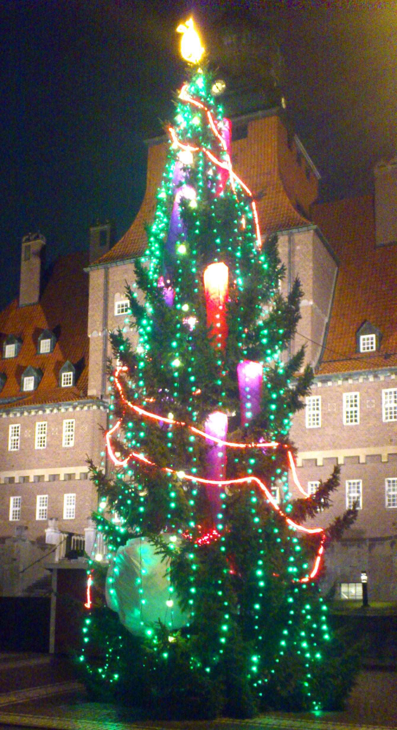Julgranen som Björn Ferry designade.