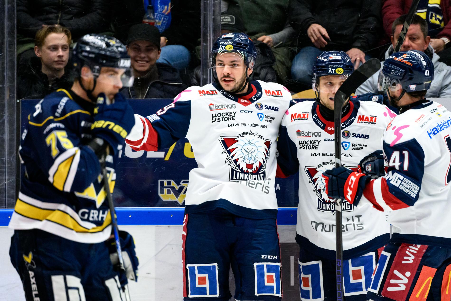 Linköping totaldominerade tredje perioden och hämtade ikapp 0–3 till 3–3.