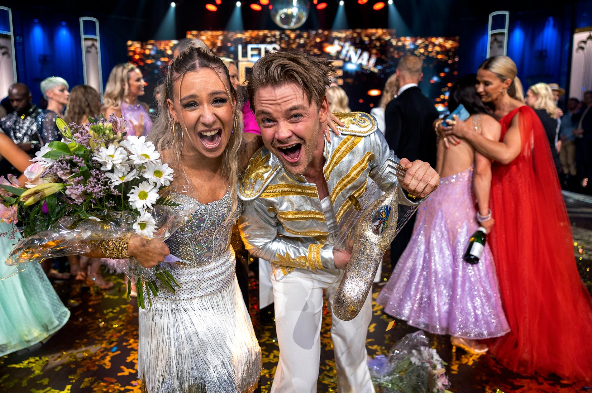 Det blev Hampus Hedström och Ines Stefanescu som tog hem segern i Let's Dance 2023.