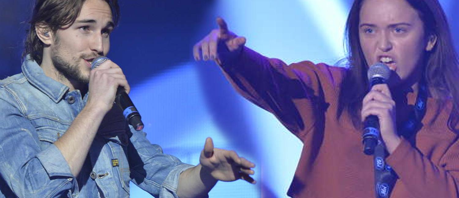 Kevin Walker och Elin Bergman möts i kvällens ”Idol”-final.