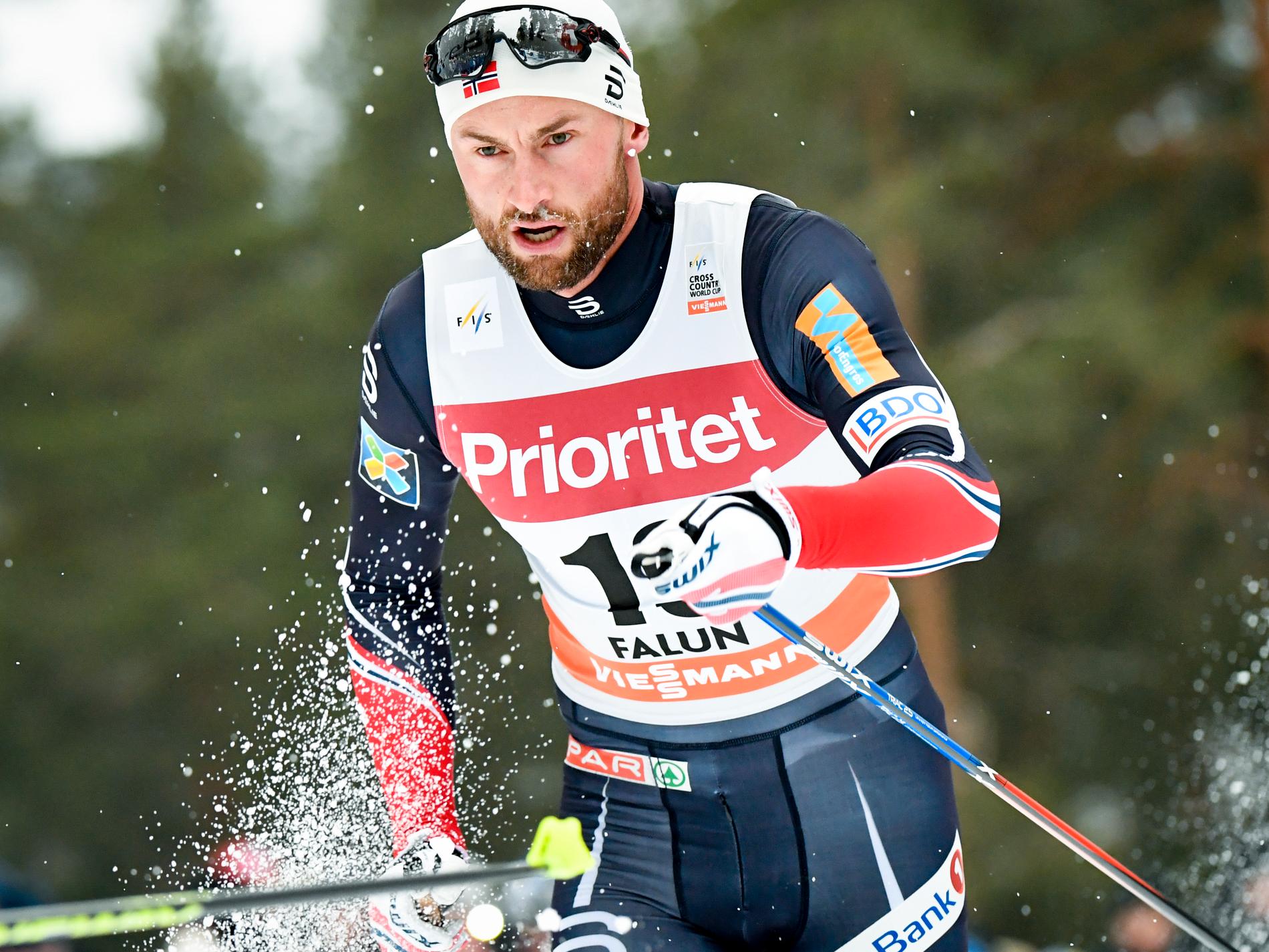 Petter Northug är med i världscupen i Lillehammer till helgen. Arkivbild.