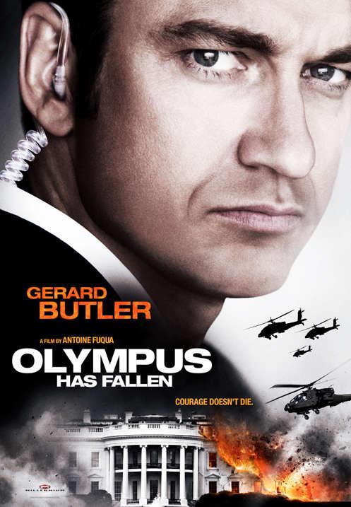 Affischen för "Olympus has fallen".