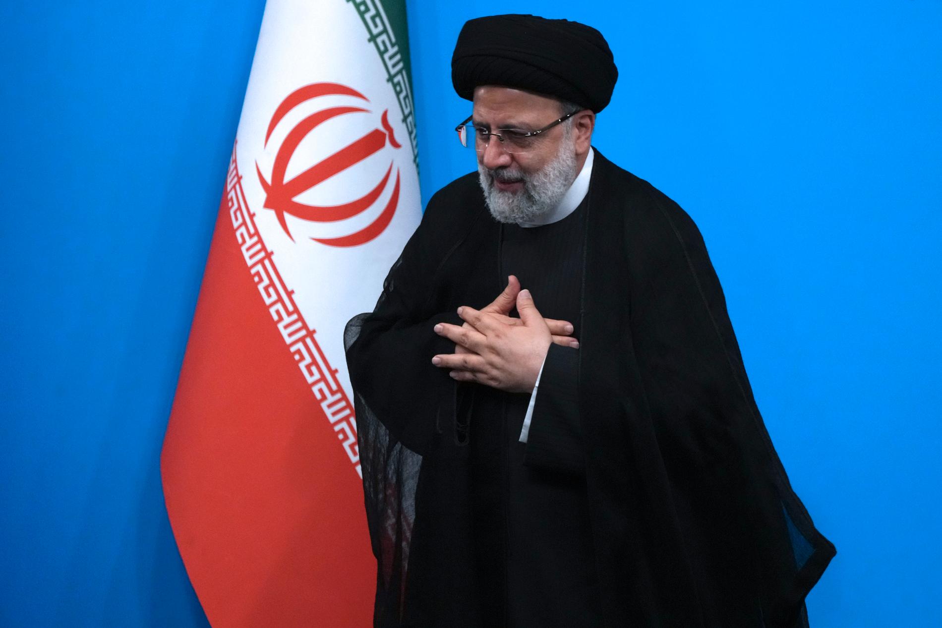 Irans president Ebrahim Raisi.
