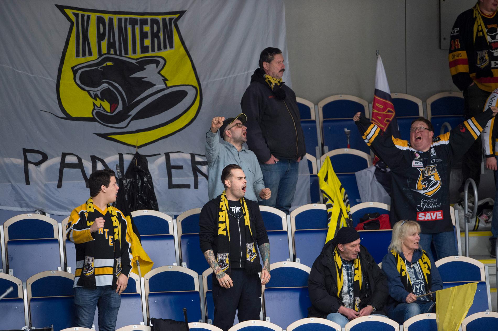 Panterns supportrar kan fortsätta följa Malmöklubben i hockeyallsvenskan. Arkivbild.
