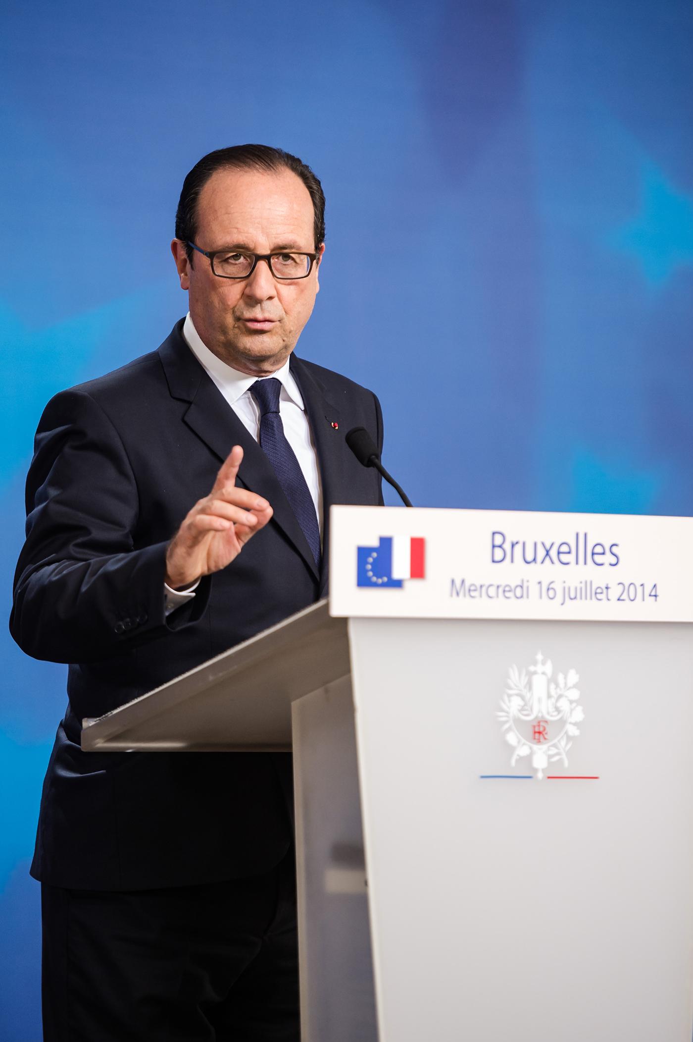 Frankrikes president Francois Hollande.