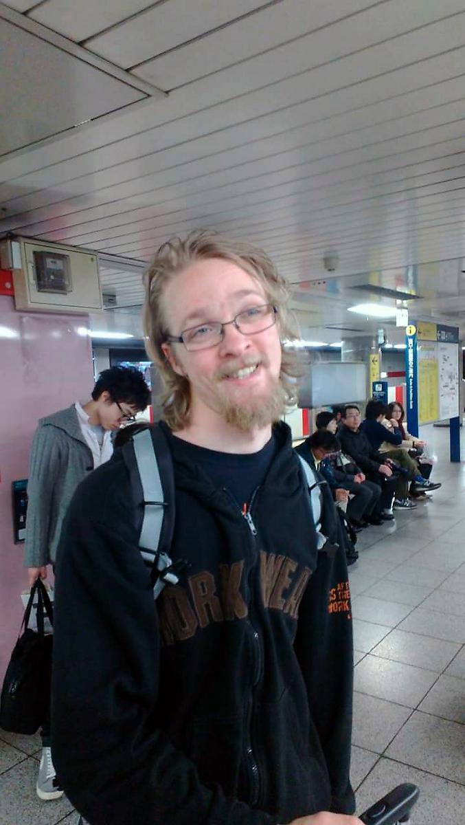 Skulle plugga Daniel Winroth, 23, åkte till Japan för att studera japanska.