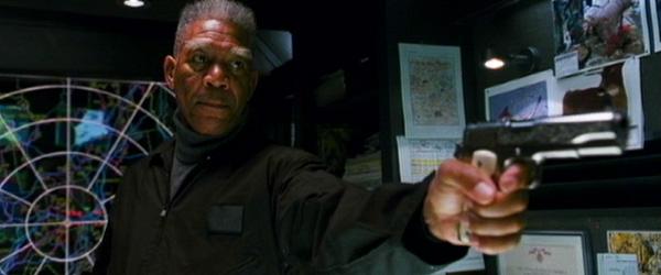 Morgan Freeman i ”Dreamcatcher” (2003).