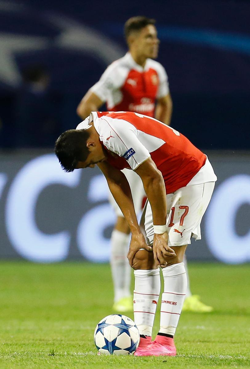 ...och Alexis Sanchez har haft det tungt i Arsenal.