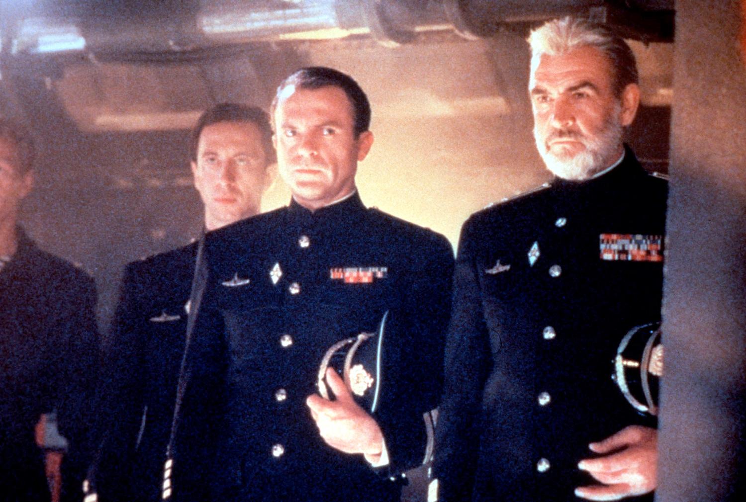 Sam Neill och Sean Connery i ”Jakten på röd oktober”.