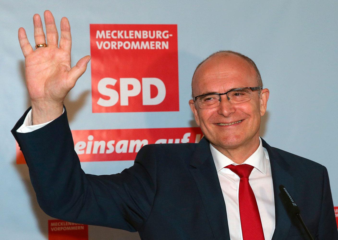 Socialdemokraternas partiledare i delstaten Erwin Seller.