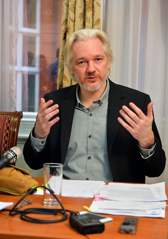 Wikileaksgrundaren Julian Assange beviljades i juni 2012 exil på Ecuadors ambassad i London.