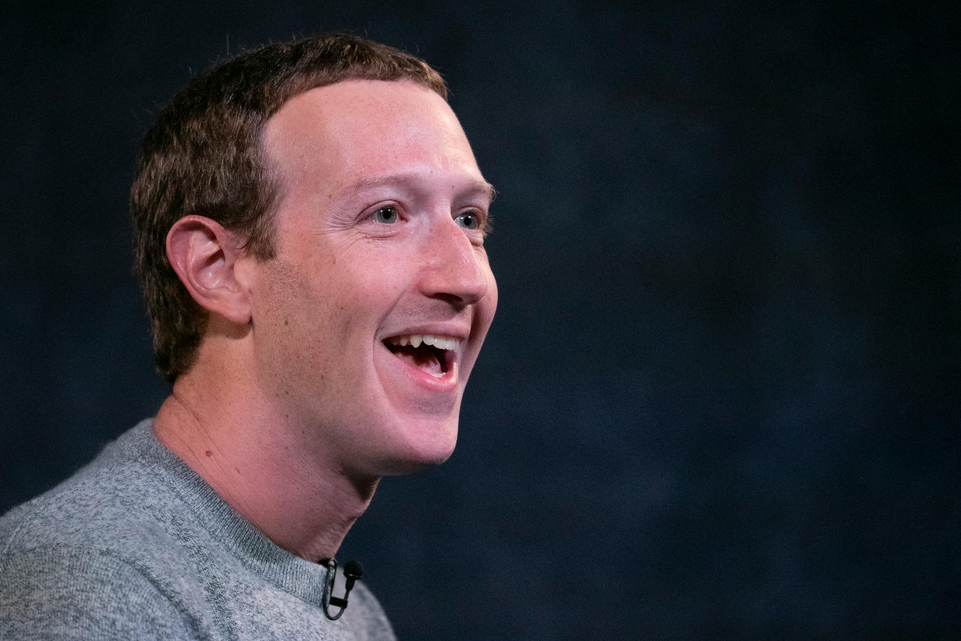Facebooks vd Mark Zuckerberg är nöjd med bolagets resultat under det senaste kvartalet. Arkivbild