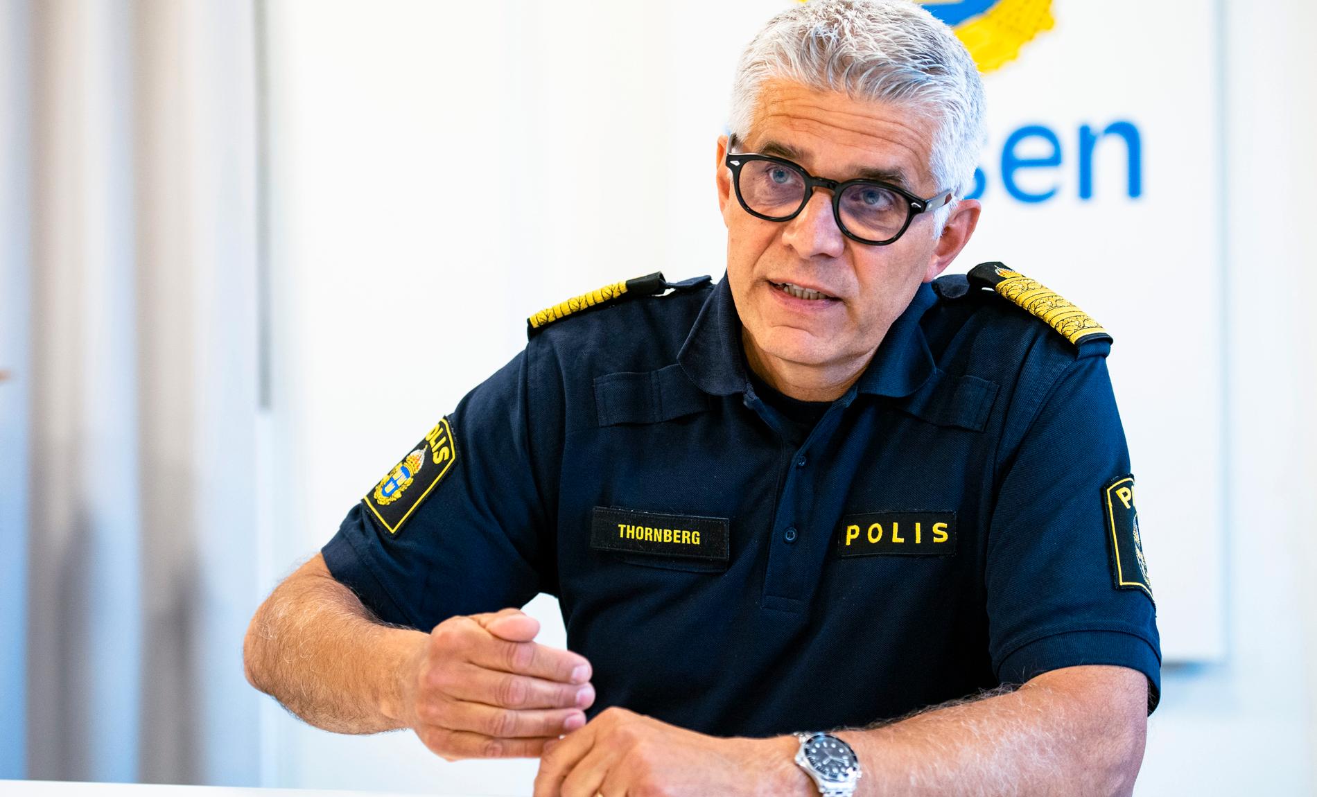 I februari nästa år går förordnandet för rikspolischef Anders Thornberg ut.