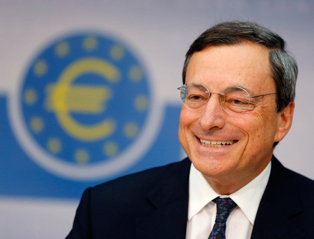 Chefen på Europeiska centralbanken Mario Draghi