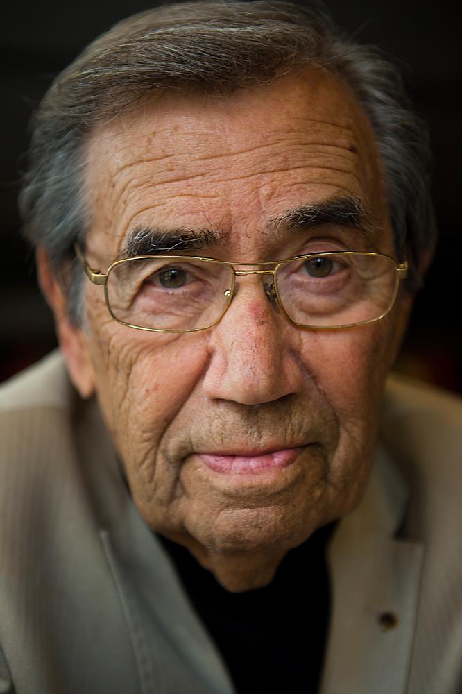 Emerich Roth, 90, är själv en överlevare från Auschwitz.