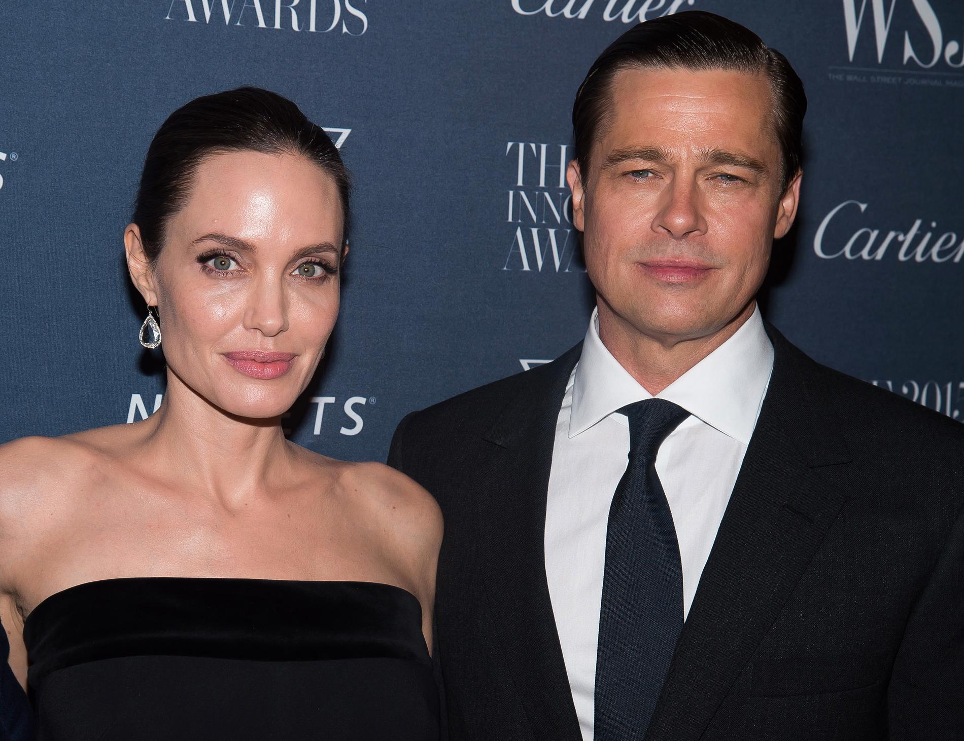 Angelina Jolie och Brad Pitt.