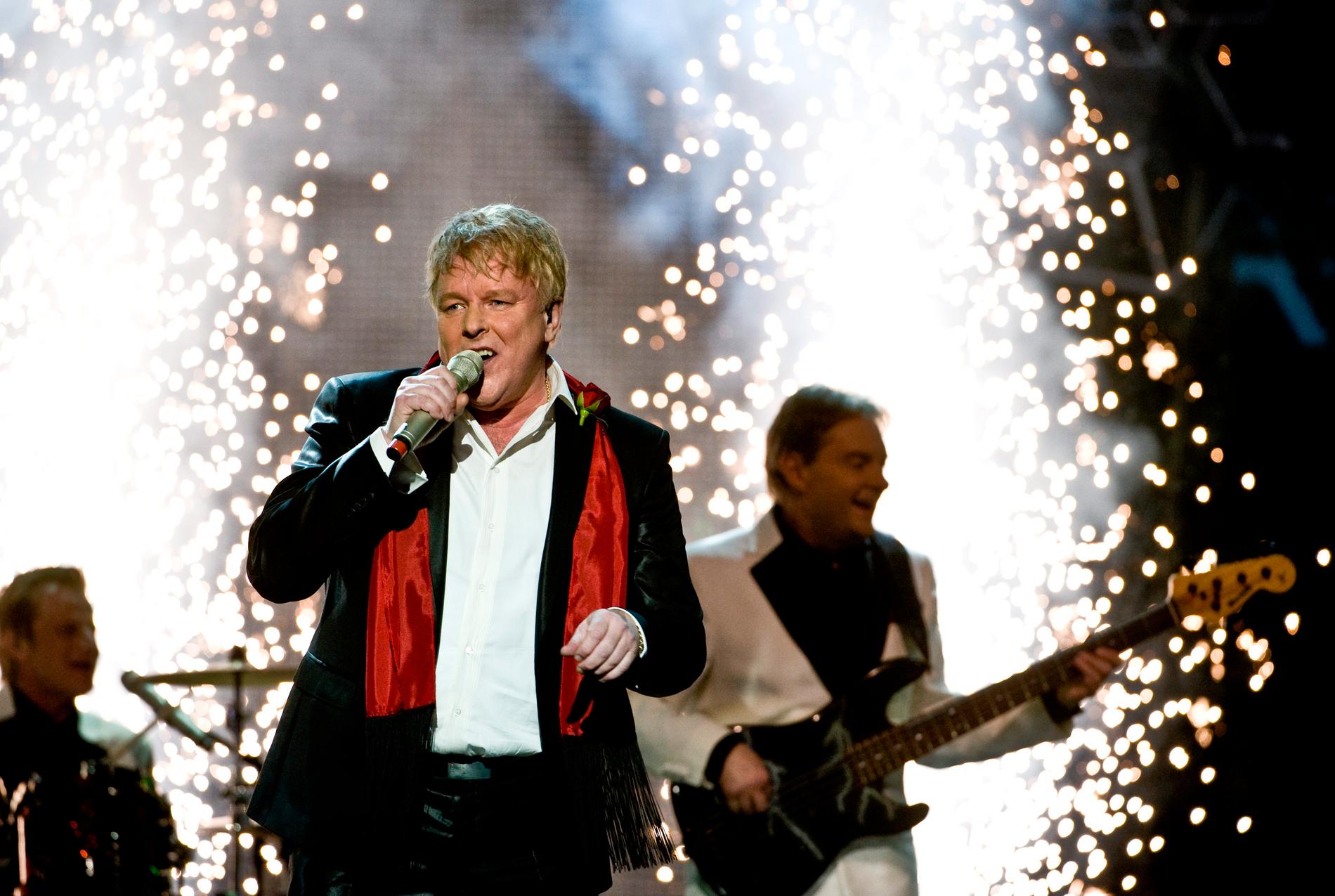 Thorleif Torstensson i Melodifestivalen 2009. Arkivbild.