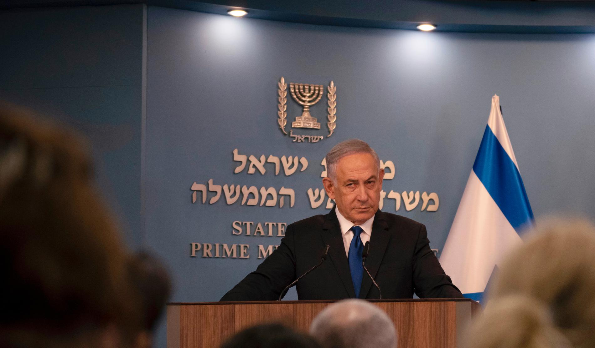 Israels premiärminister Benjamin Netanyahu. 