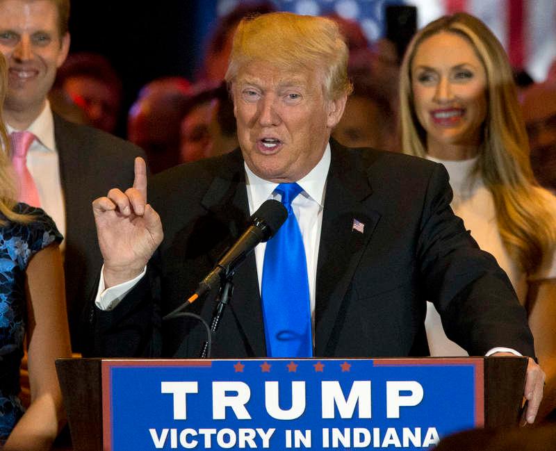  Donald Trump, republikanernas presidentkandidat i USA-valet i november 2016.