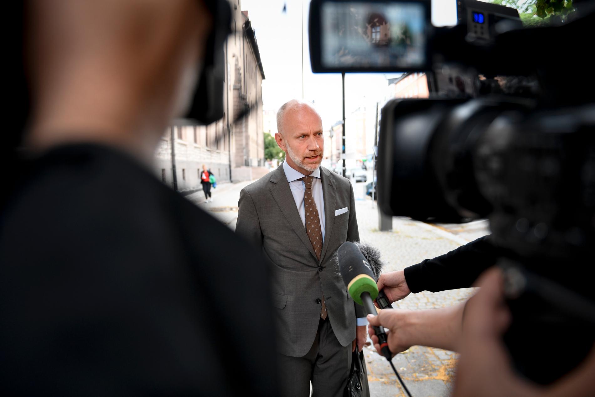 Asap Rockys försvarare Hernik Olsson Lilja överklagar häktningsbeslutet till Högsta domstolen. Arkivbild.